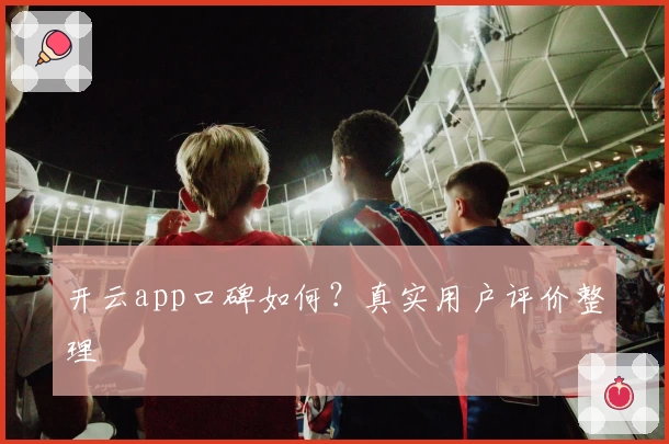 开云app口碑如何？真实用户评价整理