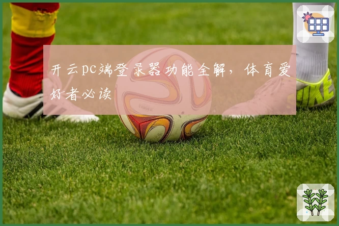 开云pc端登录器功能全解，体育爱好者必读